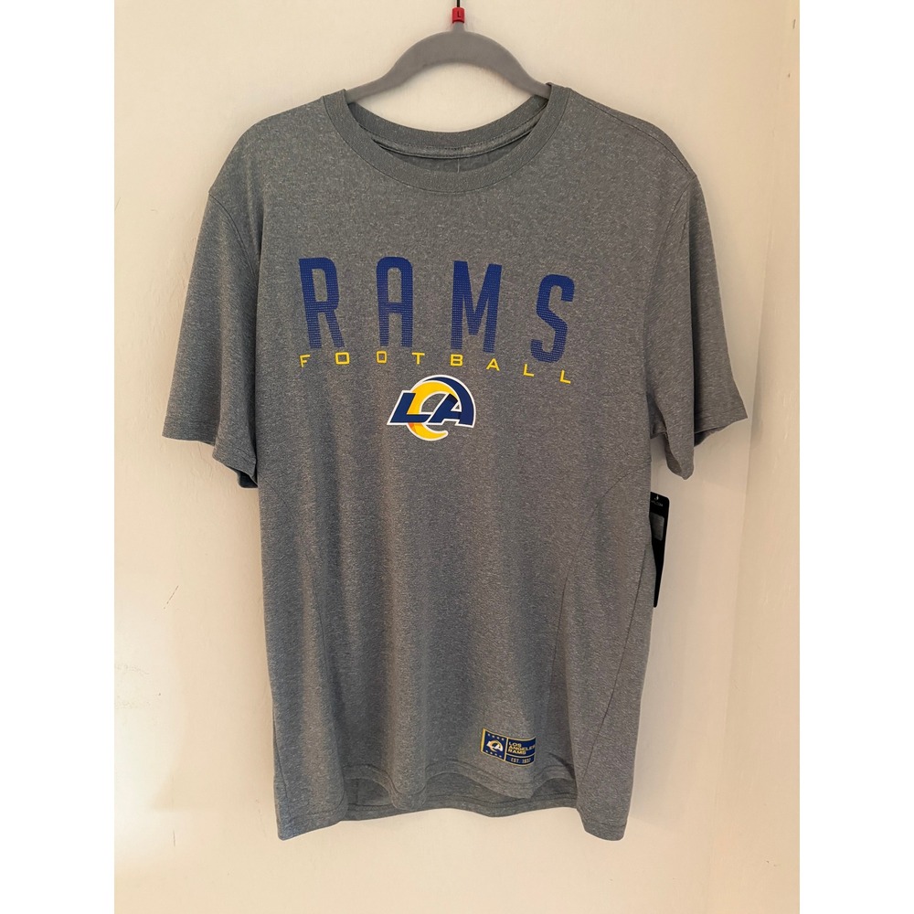 Men's NFL Team Apparel Los Angeles Rams Ultra Game T-Shirt Size Large -NWT